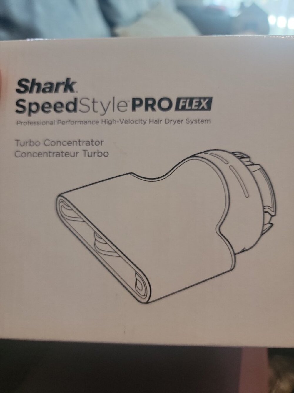 Shark blow-dry attachment
